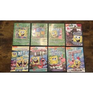 SpongeBob SquarePants DVD Lot Season 1 Episodes Triple Pack Christmas Specials